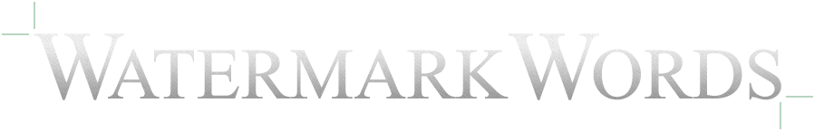 Watermark Words
